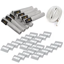 Protect-A-Boot and Wire Kit Silver 8 Cylinder 010702 image 1
