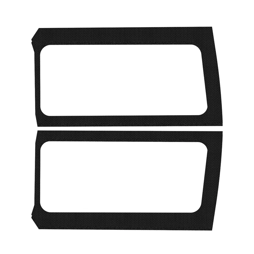 Wrangler JL 2-Door Black Original Finish Rear Side Window Only 050268