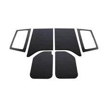 '11-'18 Wrangler JK 2-Door Black Original Finish Complete Headliner Kit 050285 image 1