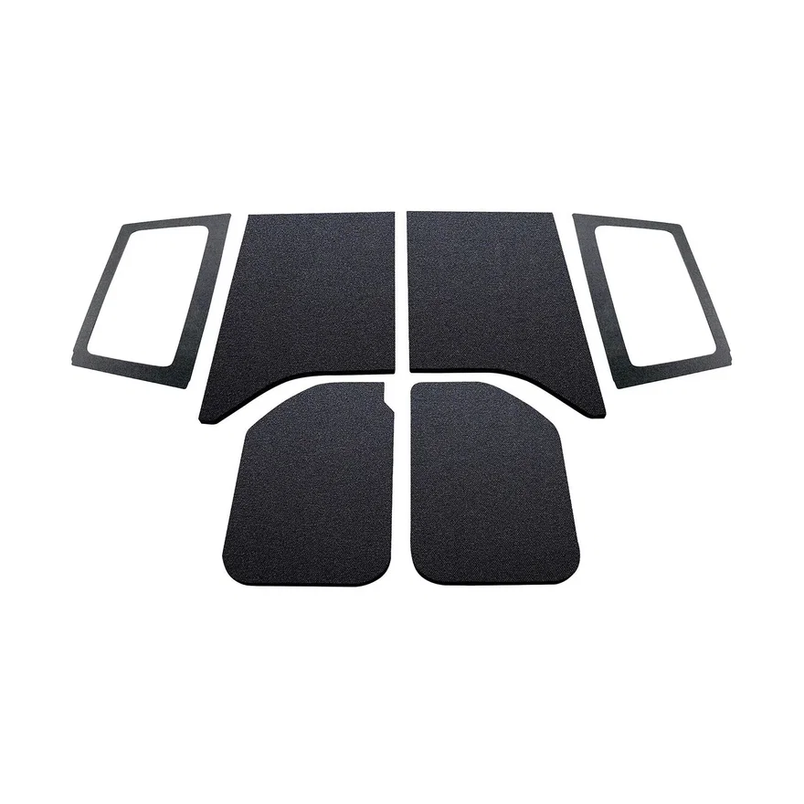 '11-'18 Wrangler JK 2-Door Black Original Finish Complete Headliner Kit 050285