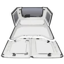 '11-'18 Wrangler JK 4-Door White Original Finish Complete Headliner Kit 050292 image 4