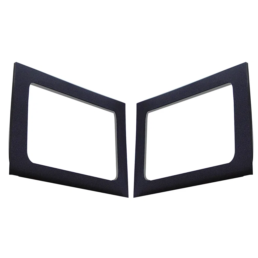 '11-'18 Wrangler JK 4-Door Black Original Finish Rear Side Window Only 050149