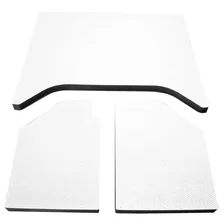'07-'10 Wrangler JK 2-Door White Original Finish Headliner Only 050136 image 1