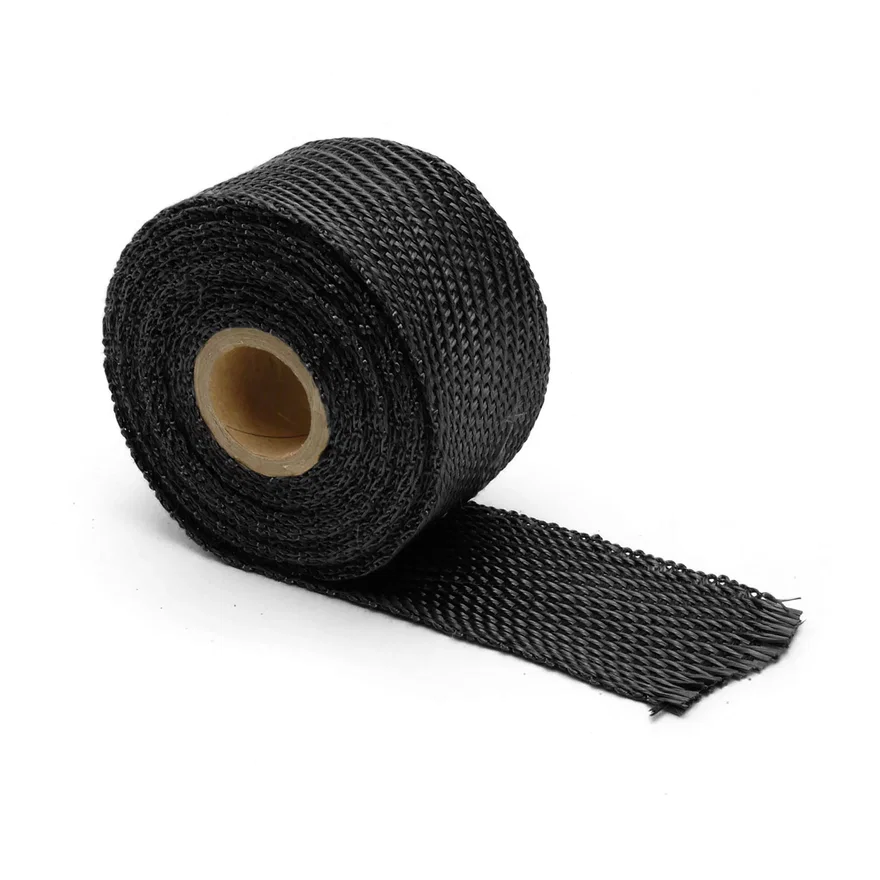 Black Titanium Exhaust Wrap 2" x 15' 010005