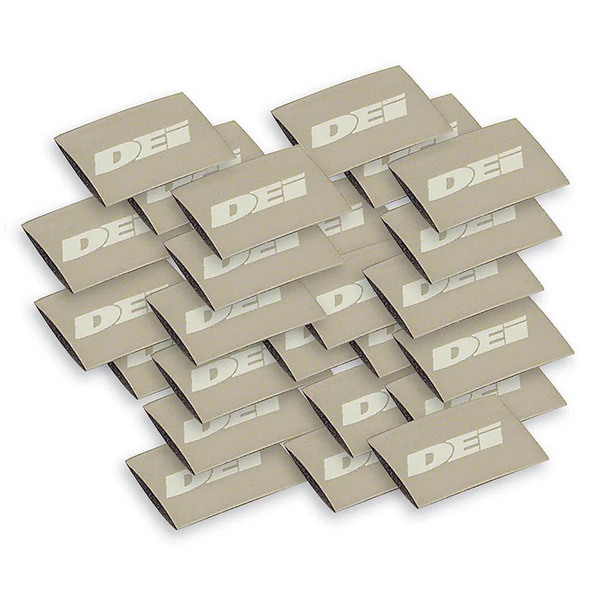 Spark Plug Wire / Boot Shrink Tubes 12mm x 1.5" Gray 010801
