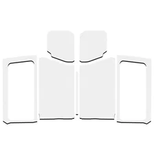 Wrangler JL 2-Door White Original Finish Complete Headliner Kit 050281 image 1