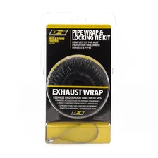 Black Pipe Wrap & Locking Ties Kit 010119 image 3