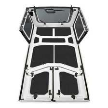 Wrangler JL 4-Door Black Original Finish Complete Headliner Kit 050178 image 4