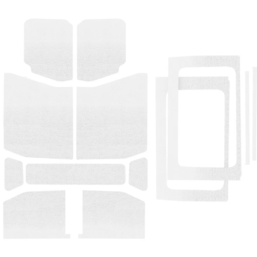 Wrangler JL 4-Door White Original Finish Complete Headliner Kit 050180