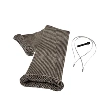 Titanium Knit Exhaust Sleeve 3" x 36" image 1