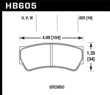 ER-1 Disc Brake Pad image 2