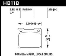 Blue 9012 Disc Brake Pad image 2