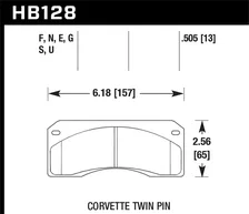 ER-1 Disc Brake Pad image 2