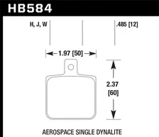 HPS Disc Brake Pad image 2