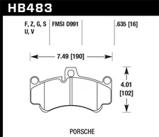 ER-1 Disc Brake Pad image 2