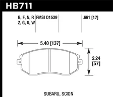 ER-1 Disc Brake Pad image 2