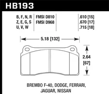 Performance Ceramic Disc Brake Pad image 2