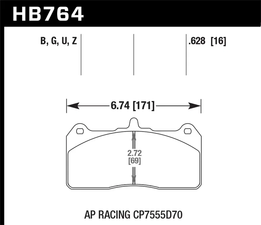 DTC-60 Disc Brake Pad