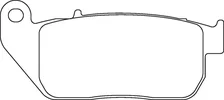 Front Sintered Metallic Disc Brake Pads for Harley-Davidson image 2