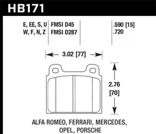 ER-1 Disc Brake Pad image 2