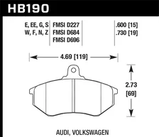 ER-1 Disc Brake Pad image 2