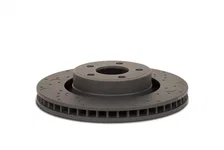 Front Talon Cross Drilled And Slotted Brake Rotors image 2