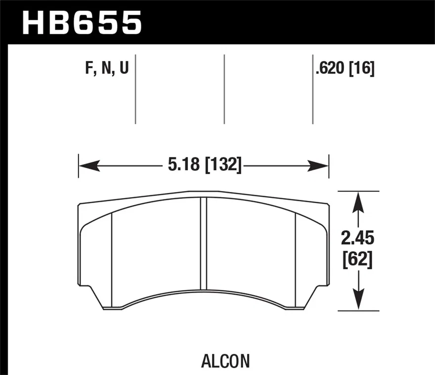 DTC-70 Disc Brake Pad