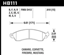 ER-1 Disc Brake Pad image 2
