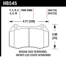 ER-1 Disc Brake Pad image 2