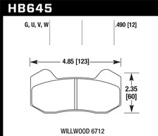 Performance Ceramic Disc Brake Pad image 2