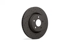 Front Talon Cross Drilled And Slotted Brake Rotors image 1