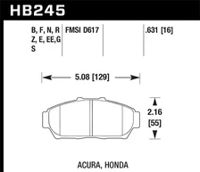 ER-1 Disc Brake Pad image 2
