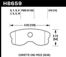 ER-1 Disc Brake Pad image 2