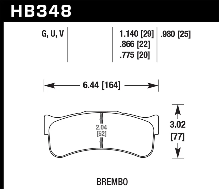 DTC-70 Disc Brake Pad