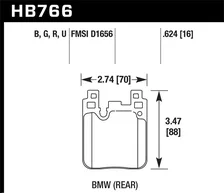 ER-1 Disc Brake Pad image 2