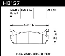 ER-1 Disc Brake Pad image 2