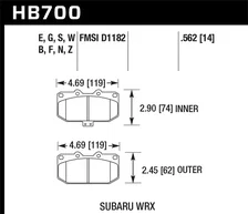 ER-1 Disc Brake Pad image 2