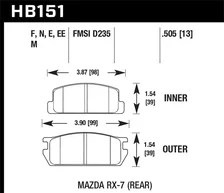 ER-1 Disc Brake Pad image 2