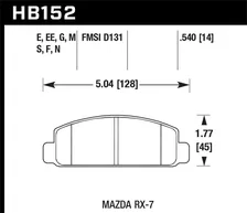 ER-1 Disc Brake Pad image 2