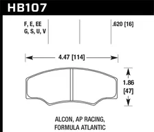 ER-1 Disc Brake Pad image 2