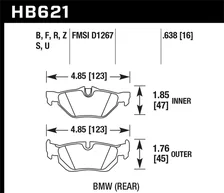 ER-1 Disc Brake Pad image 2