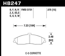 ER-1 Disc Brake Pad image 2
