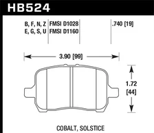 Front HPS Disc Brake Pad image 2