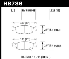 ER-1 Disc Brake Pad image 2