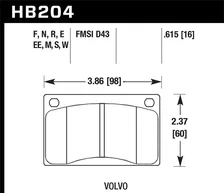ER-1 Disc Brake Pad image 2