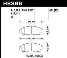 ER-1 Disc Brake Pad image 2