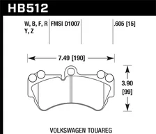 Front Performance Ceramic Disc Brake Pad image 2