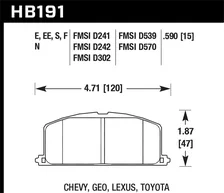 ER-1 Disc Brake Pad image 2