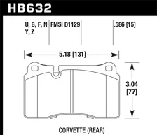 ER-1 Disc Brake Pad image 2