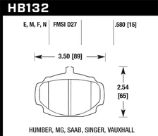ER-1 Disc Brake Pad image 2